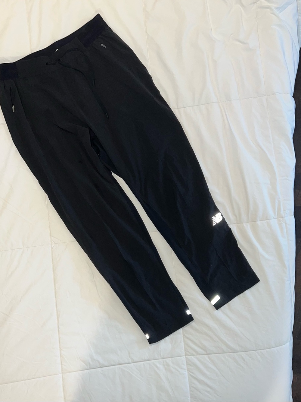 New Balance Black Reflective Jogger Pants